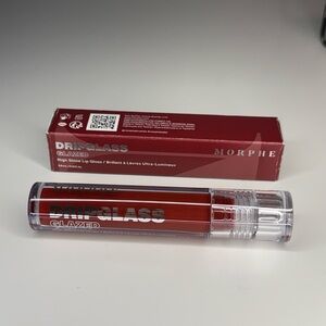 Morphe Dripglass Glazed Lip Gloss - Bold Red